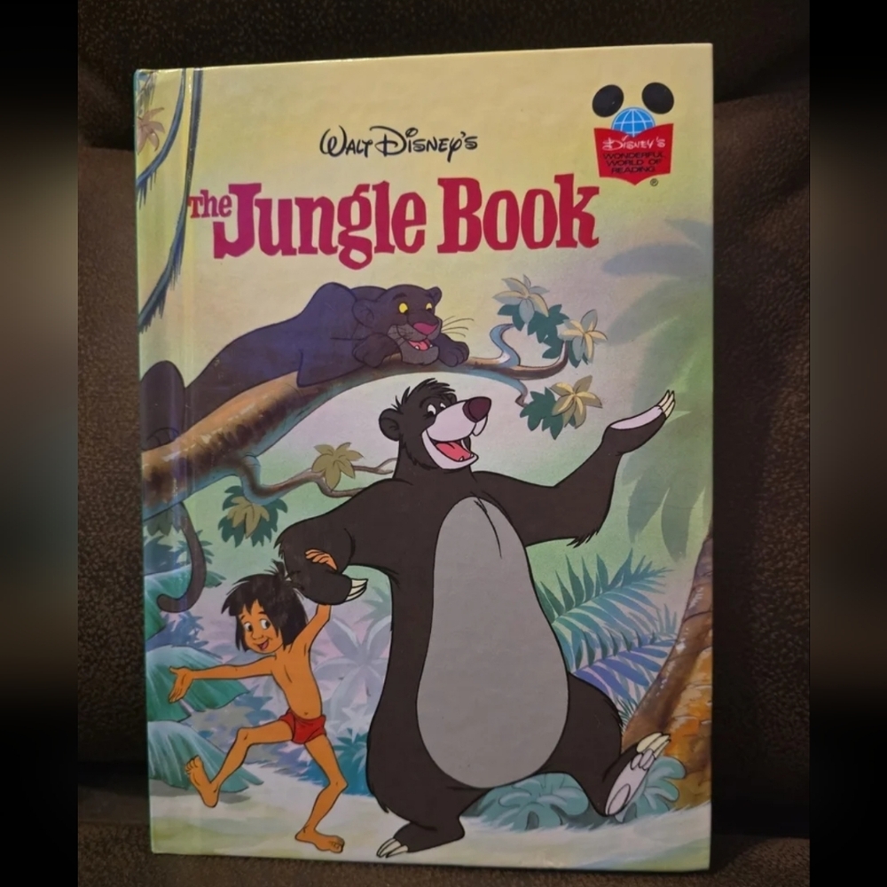 Vintage Disney The Jungle Book Hardcover (1993)